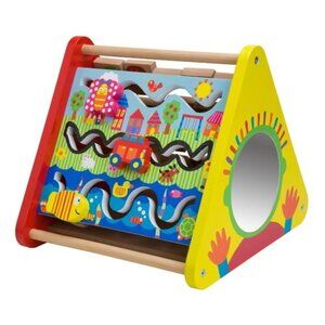 ALEX Jr. Busy Tot Wooden Activity Triangle ALE1993